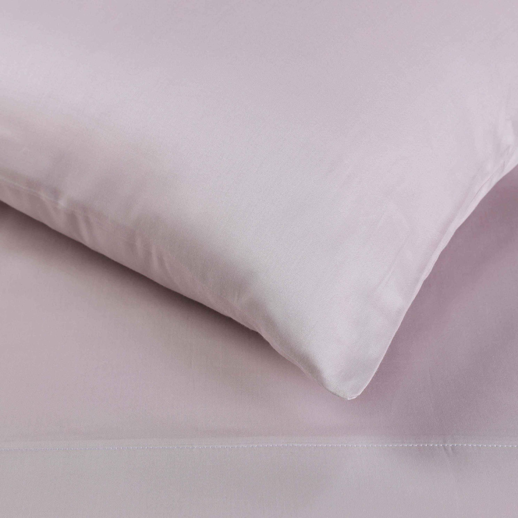 Egyptian Cotton 400 Thread Count Solid Deep Pocket Bed Sheet Set - Lilac