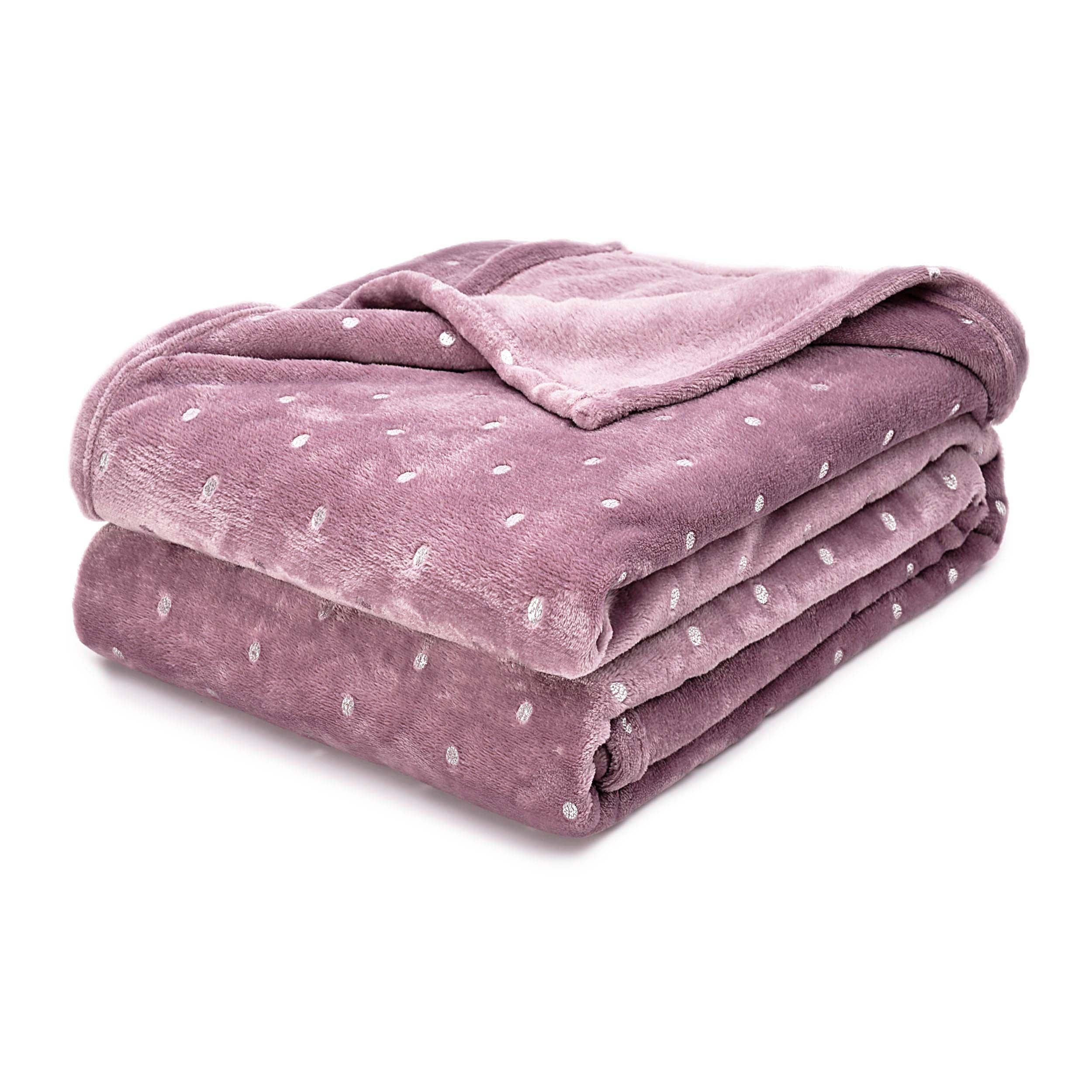 Fleece Plush Medium Weight Fluffy Soft Decorative Blanket Or Throw - Blanket by Superior