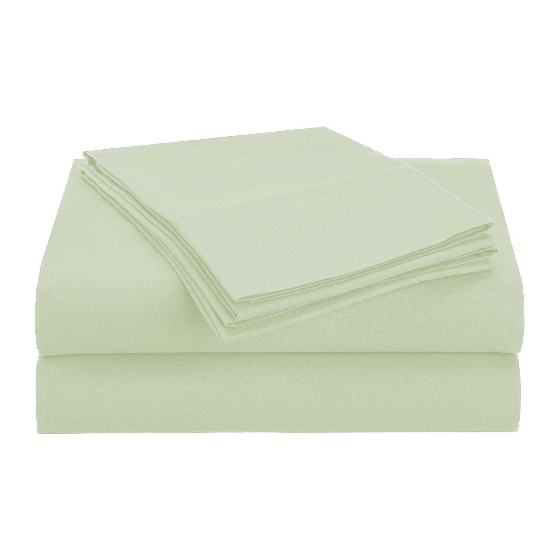 Brushed Microfiber Deep Pocket Breathable 4 Piece Bed Sheet Set - Mint