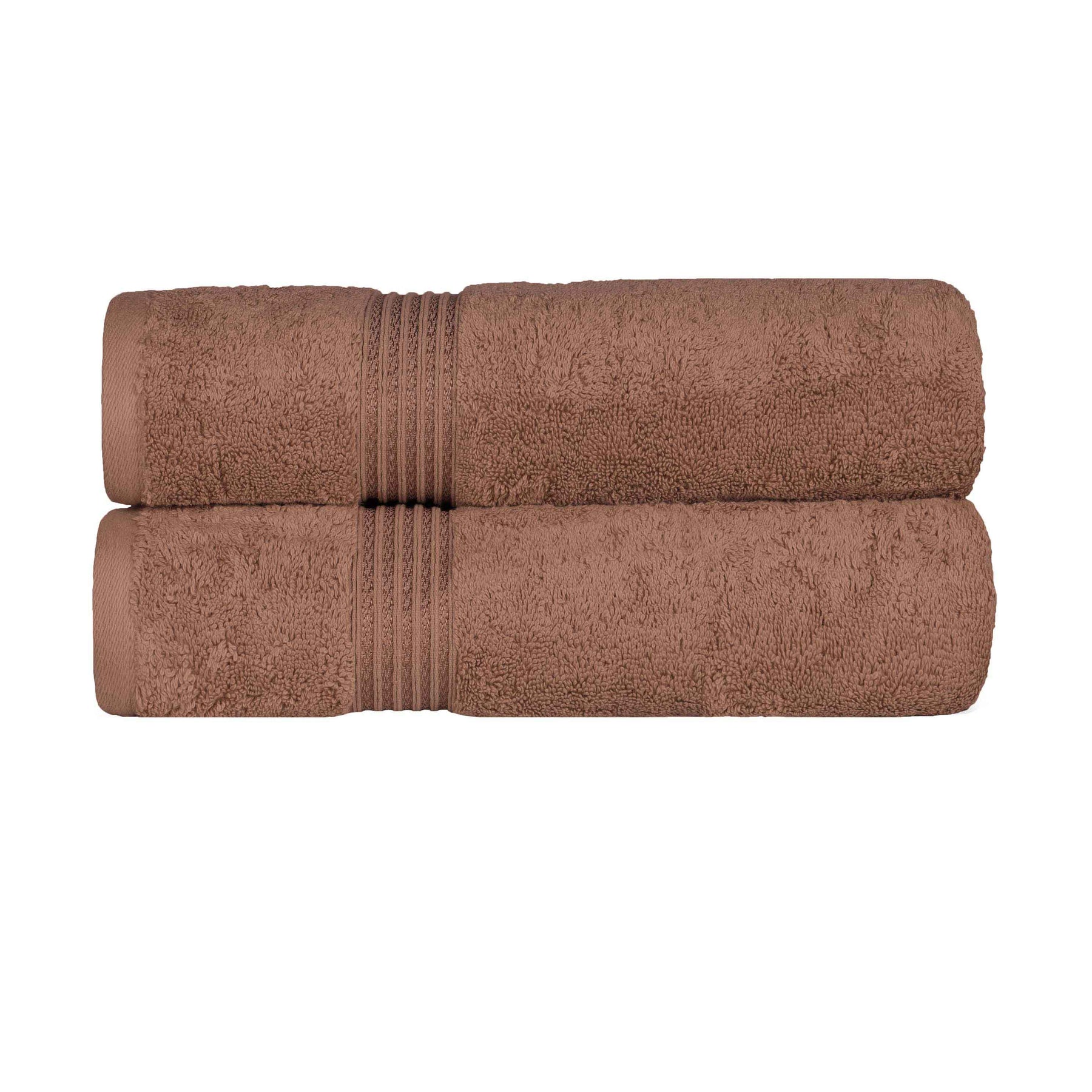 Heritage Egyptian Cotton Plush Absorbent Luxury Bath Towel Set of 2