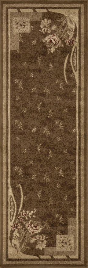 Ruban Minimalist Floral Block Indoor Area Rug or Runner Rug - Rugs by Superior - Superior 