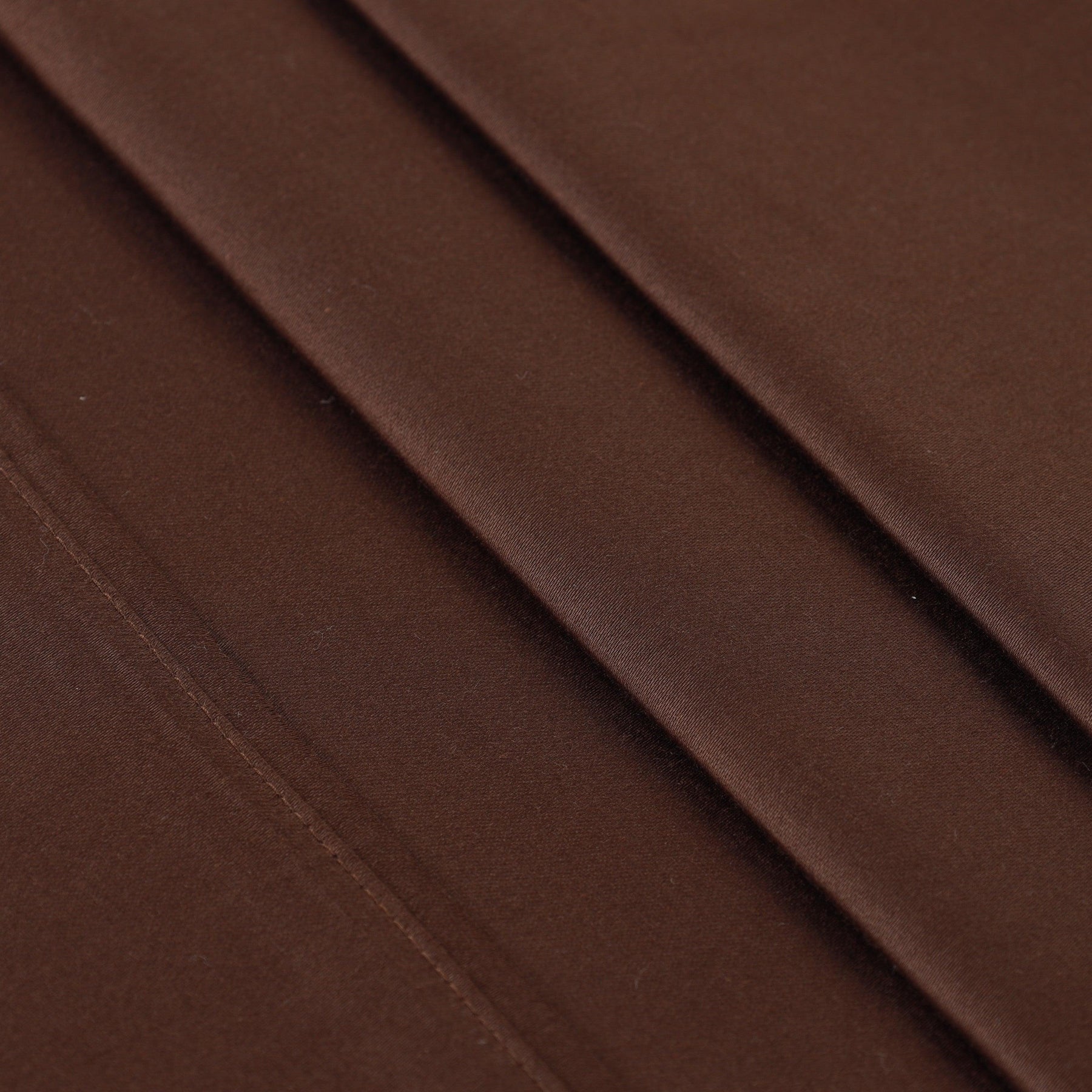 Egyptian Cotton 300 Thread Count Solid Deep Pocket Bed Sheet Set - Mocha