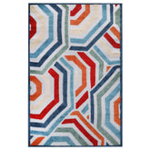 Waimea Modern Geometric Coastal Indoor Outdoor Area Rug - Rugs by Superior - Superior 