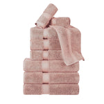 Madison Egyptian Cotton Pile Plush Heavyweight 9 Piece Towel Set - Towel Set by Superior