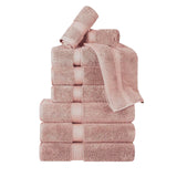 Madison Egyptian Cotton Pile Plush Heavyweight 9 Piece Towel Set - Towel Set by Superior