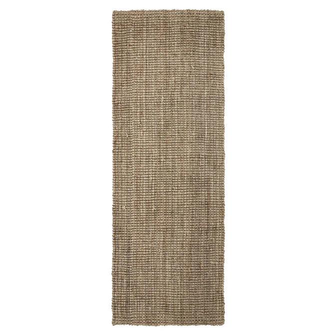 Kula Braided Jute Reversible Indoor Area Rugs Or Runner Rug - Natural