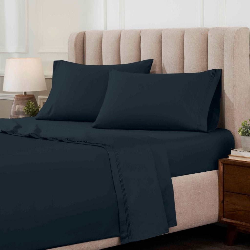 Egyptian Cotton 1000 Thread Count Eco-Friendly Solid Sheet Set