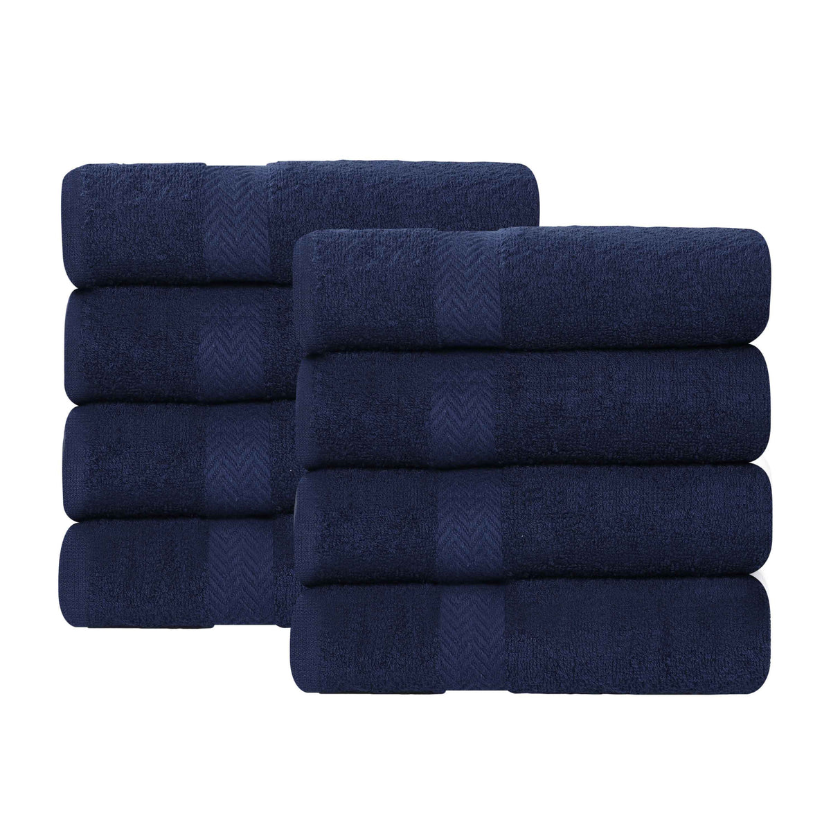 Eco-Friendly Cotton 8 Piece Hand Towel Set