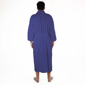 Classic Men's Bath Robe Turkish Cotton Bathrobe with Adjustable Belt