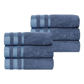 Hays Cotton Medium Weight Soft Hand Towel Set of 6