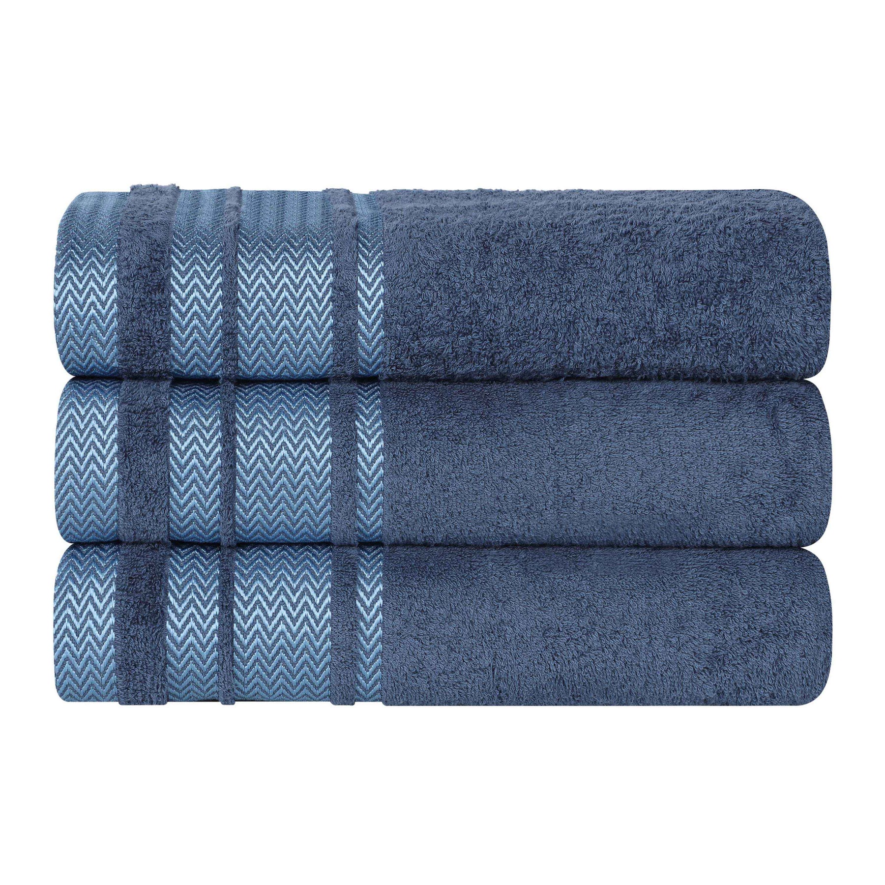 Hays Cotton Medium Weight Ultra-Soft Bath Towel Set of 3