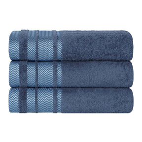 Hays Cotton Medium Weight Ultra-Soft Bath Towel Set of 3