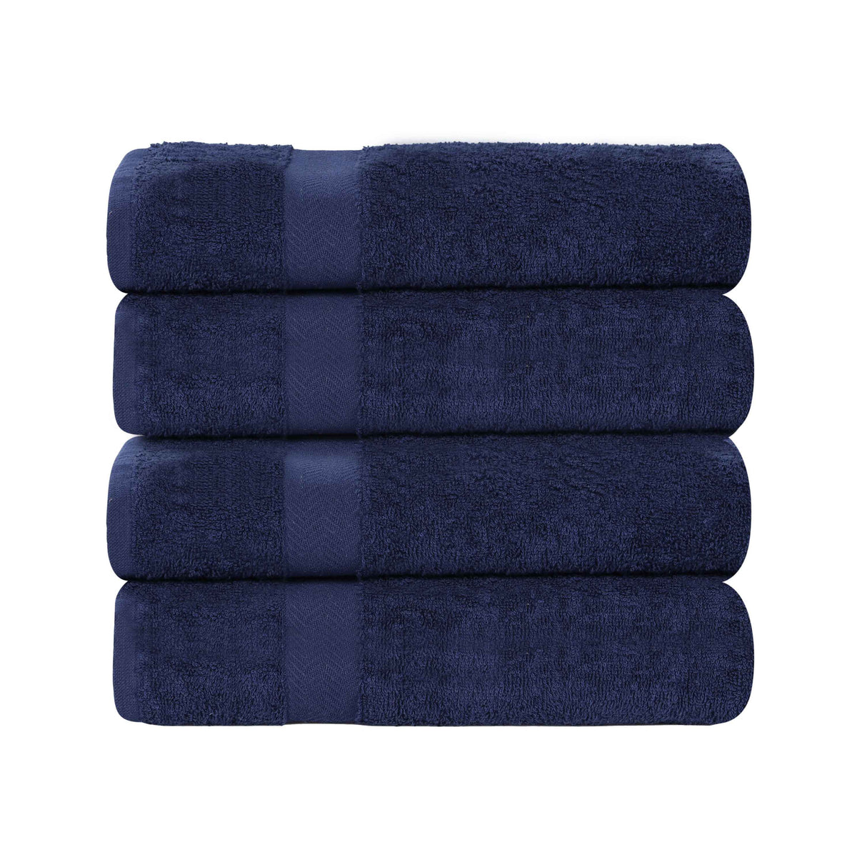 Cotton Highly Absorbent Eco-Friendly Quick Dry 4 Piece Bath Towel Set