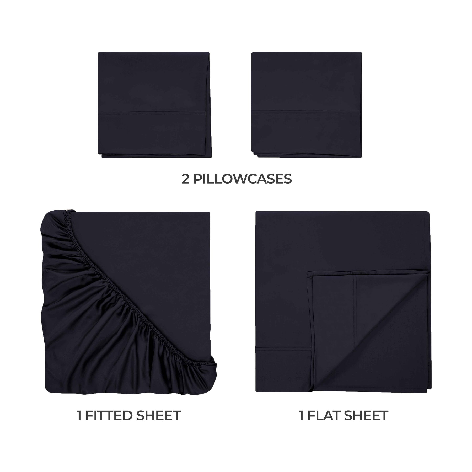 Egyptian Cotton 400 Thread Count Solid Deep Pocket Sheet Set - Sheet Set by Superior - Superior 