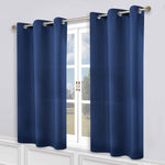 Classic Modern Solid Room Darkening Blackout Curtain Panels, Set of 2 - Blackout Curtains by Superior