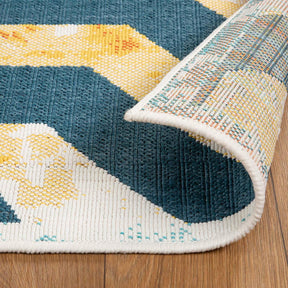 Waimea Modern Geometric Coastal Indoor Outdoor Area Rug - Rugs by Superior - Superior 