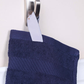 Eco-Friendly Egyptian Cotton Cotton Absorbent 12 Piece Assorted Towel Set - NavyBlue