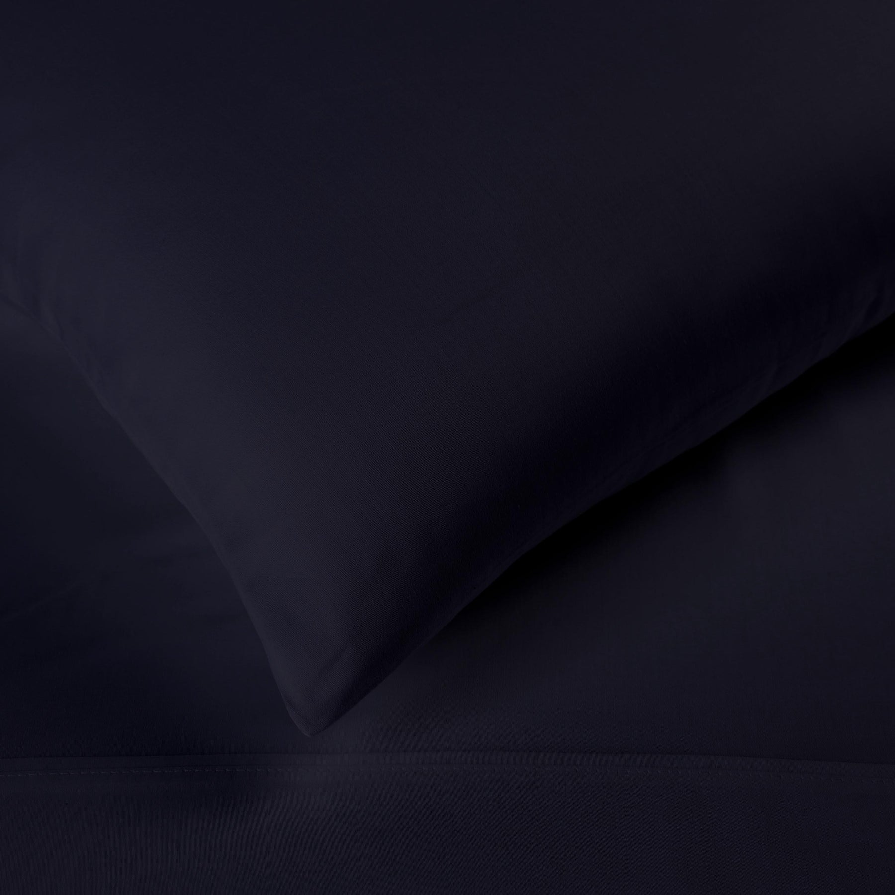 Egyptian Cotton 300 Thread Count Solid Deep Pocket Bed Sheet Set - NavyBlue