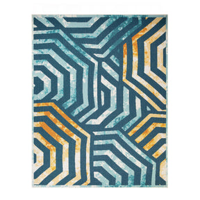 Waimea Modern Geometric Coastal Indoor Outdoor Area Rug - Rugs by Superior - Superior 