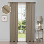 Modern Shimmer Washable Room Darkening Blackout Curtains, Set of 2 - Blackout Curtains by Superior