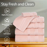 Smart Dry Zero Twist Cotton Medium Weight 3 Piece Assorted Towel Set - Towel Set by Superior