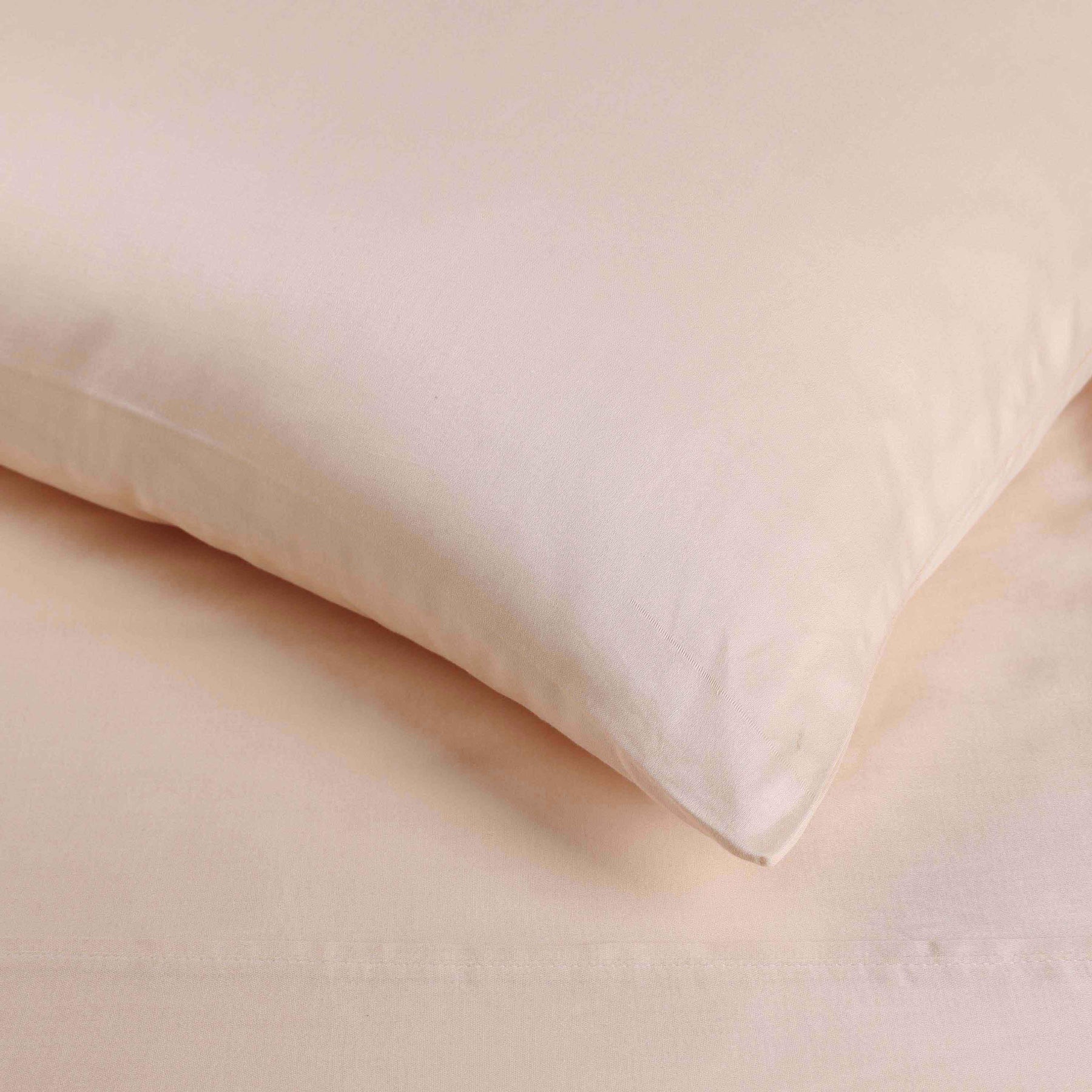 Egyptian Cotton 400 Thread Count Solid Deep Pocket Bed Sheet Set - Pink