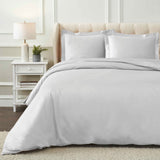 1200 Thread Count Egyptian Solid Cotton Duvet Cover Set - Duvet Cover Set by Superior