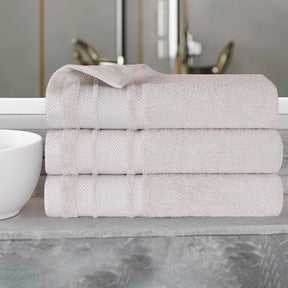 Hays Cotton Medium Weight Ultra-Soft Bath Towel Set of 3