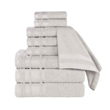 Hays Cotton Medium Weight 9 Piece Assorted Bathroom Towel Set - Towel Set by Superior