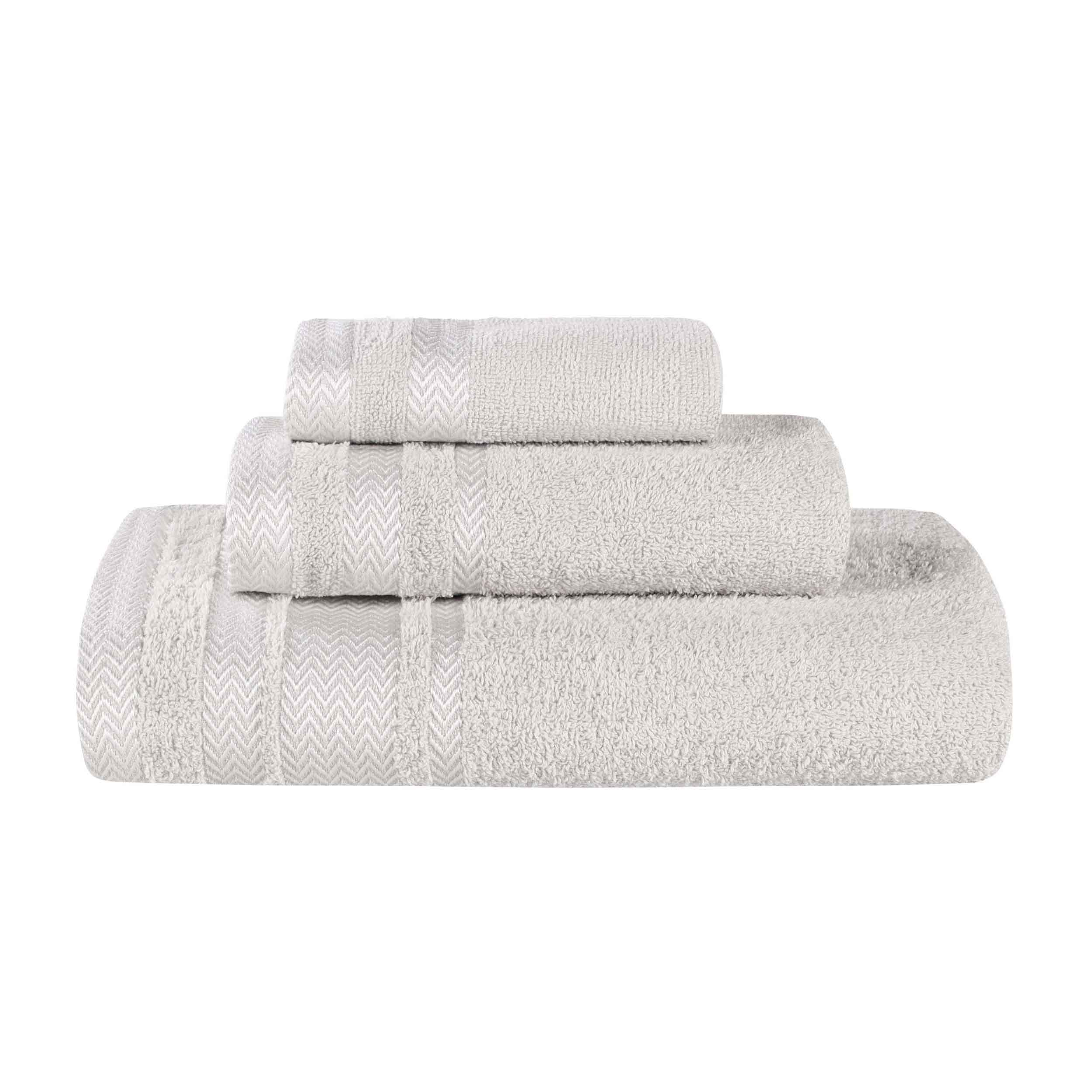 Hays Cotton Medium Weight 3 Piece Assorted Bathroom Towel Set - Towel Set by Superior