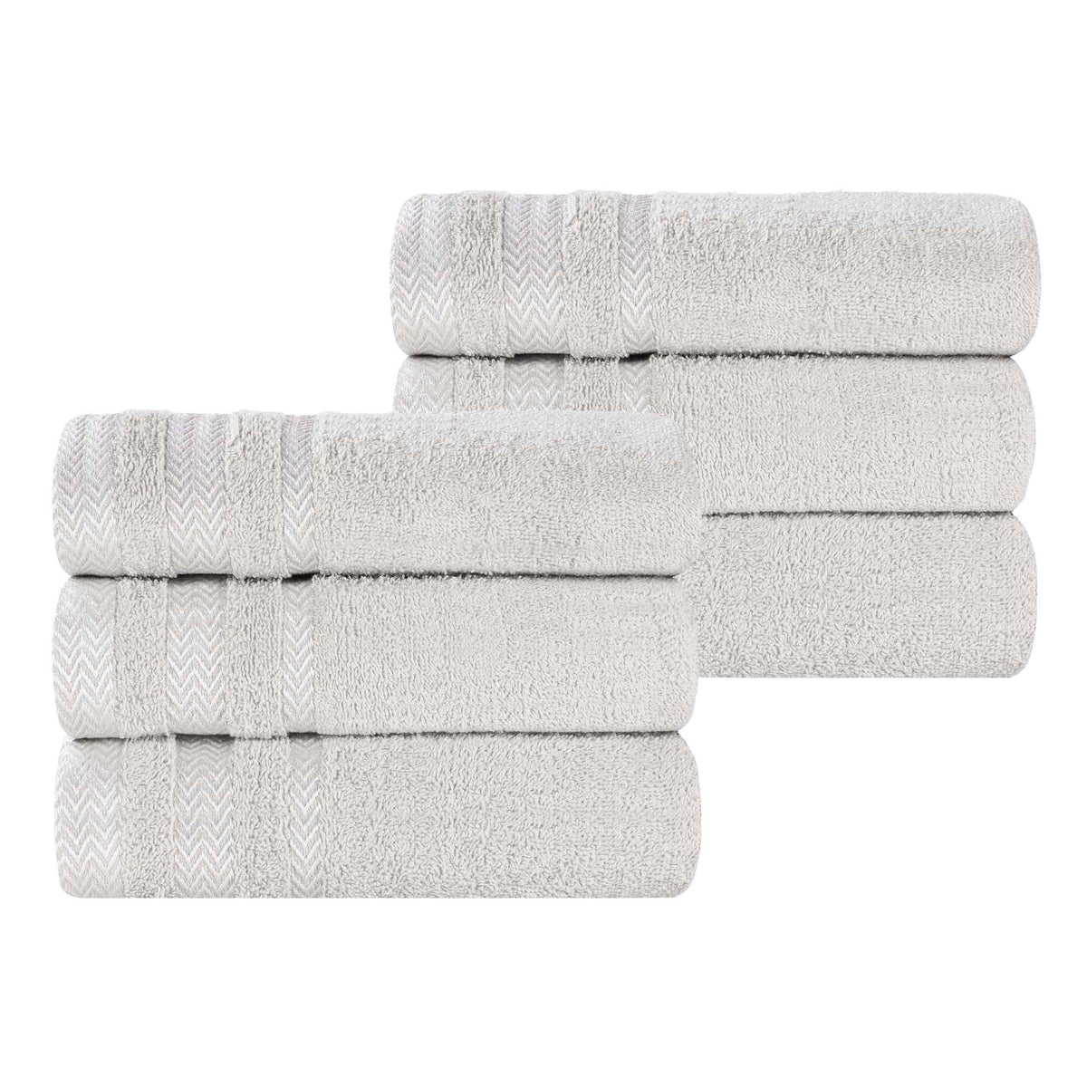 Hays Cotton Medium Weight Soft Hand Towel Set of 6