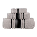 Sadie Zero Twist Cotton Solid Absorbent 3 Piece Towel Set - Towel Set by Superior