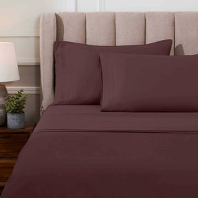 Egyptian Cotton 1000 Thread Count Solid Sheet Set Olympic Queen