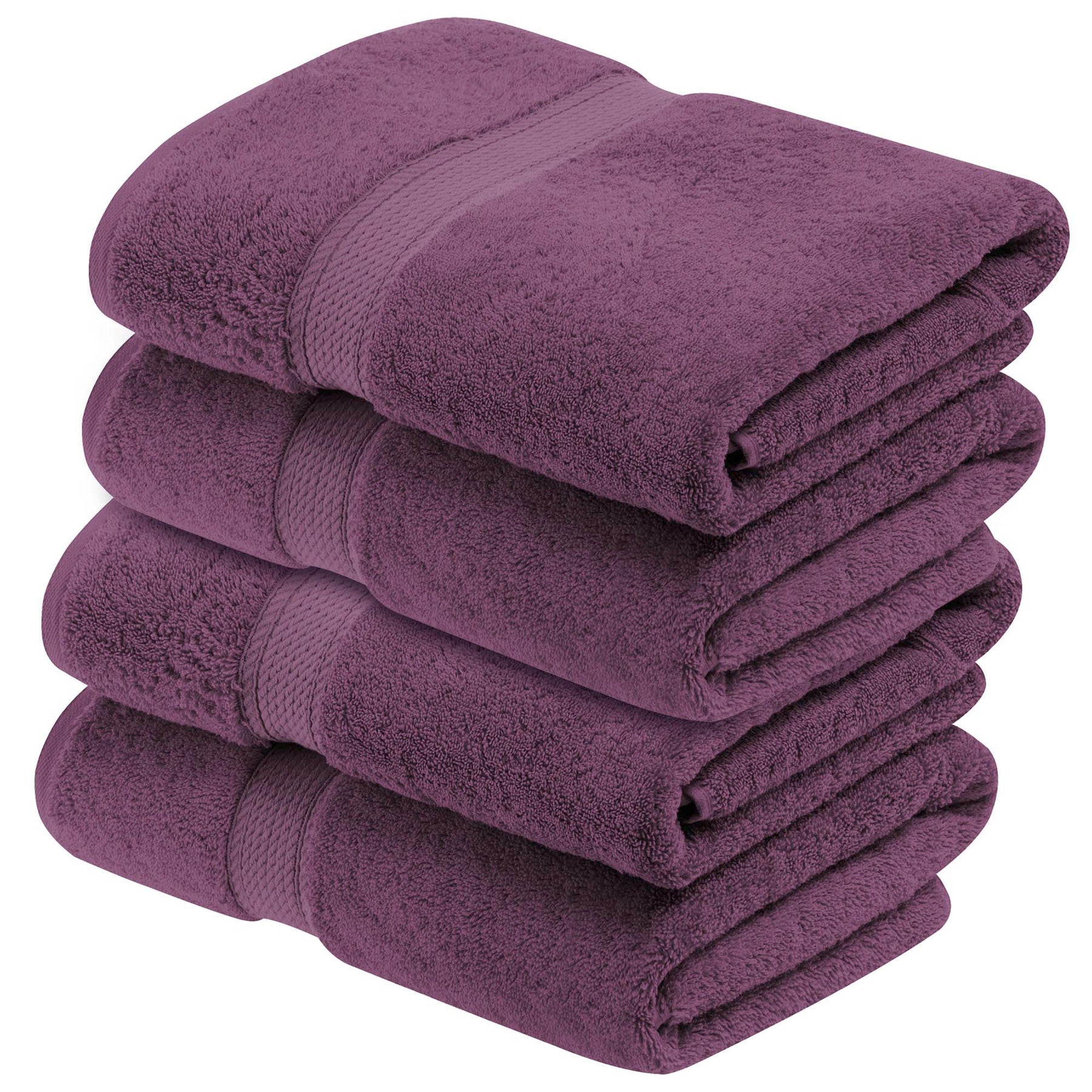 Madison Egyptian Cotton Pile Heavyweight 4 Piece Bath Towel Set