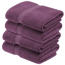 Madison Egyptian Cotton Pile Heavyweight 4 Piece Bath Towel Set