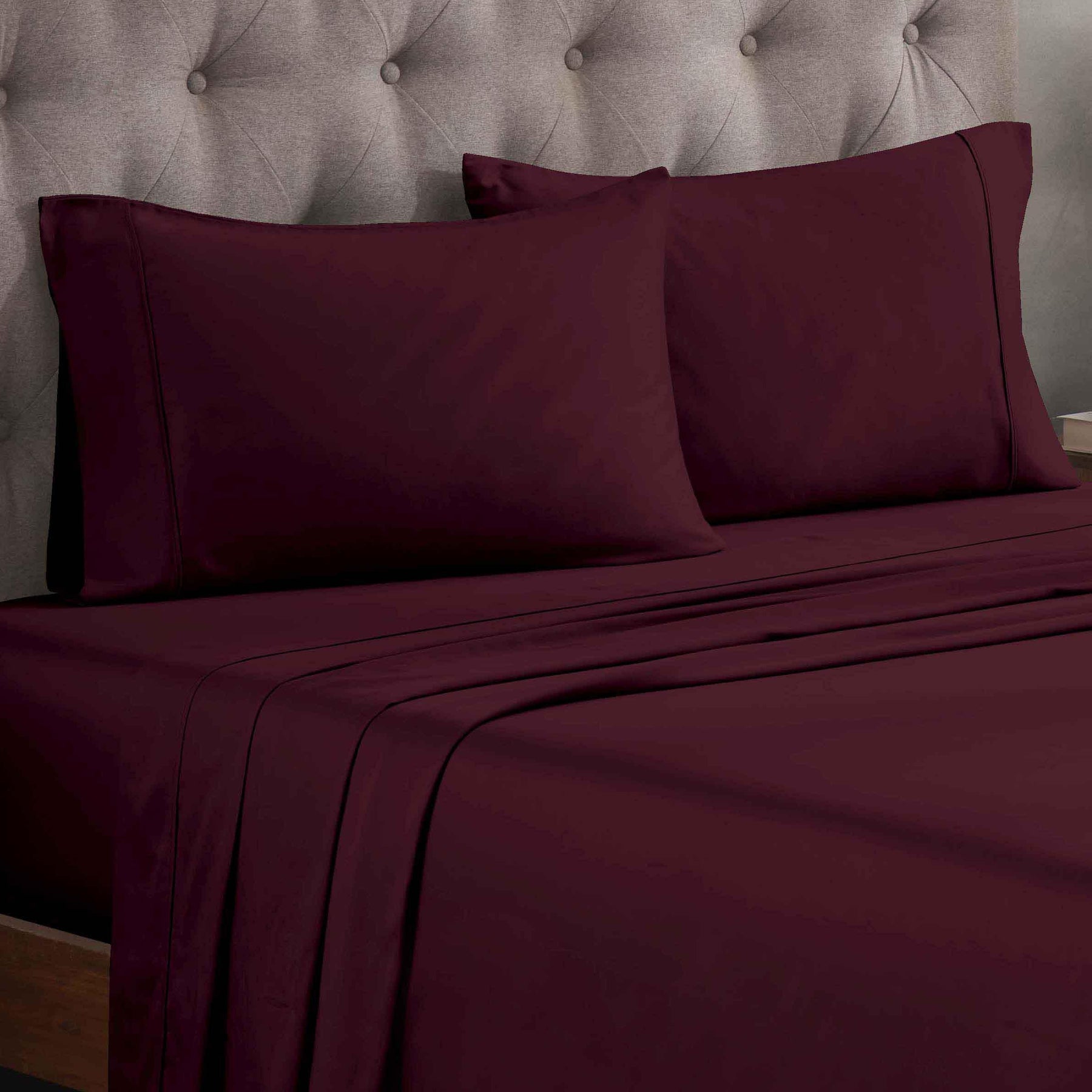 Egyptian Cotton 300 Thread Count Solid Deep Pocket Sheet Set - Sheet Set by Superior - Superior 