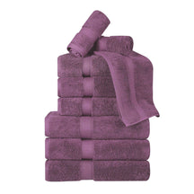 Madison Egyptian Cotton Pile Plush Heavyweight 9 Piece Towel Set