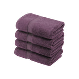 Madison Egyptian Cotton Pile Plush Heavyweight Hand Towel Set of 4 - Hand Towel Set by Superior