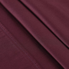 Egyptian Cotton 300 Thread Count Solid Deep Pocket Bed Sheet Set - Plum