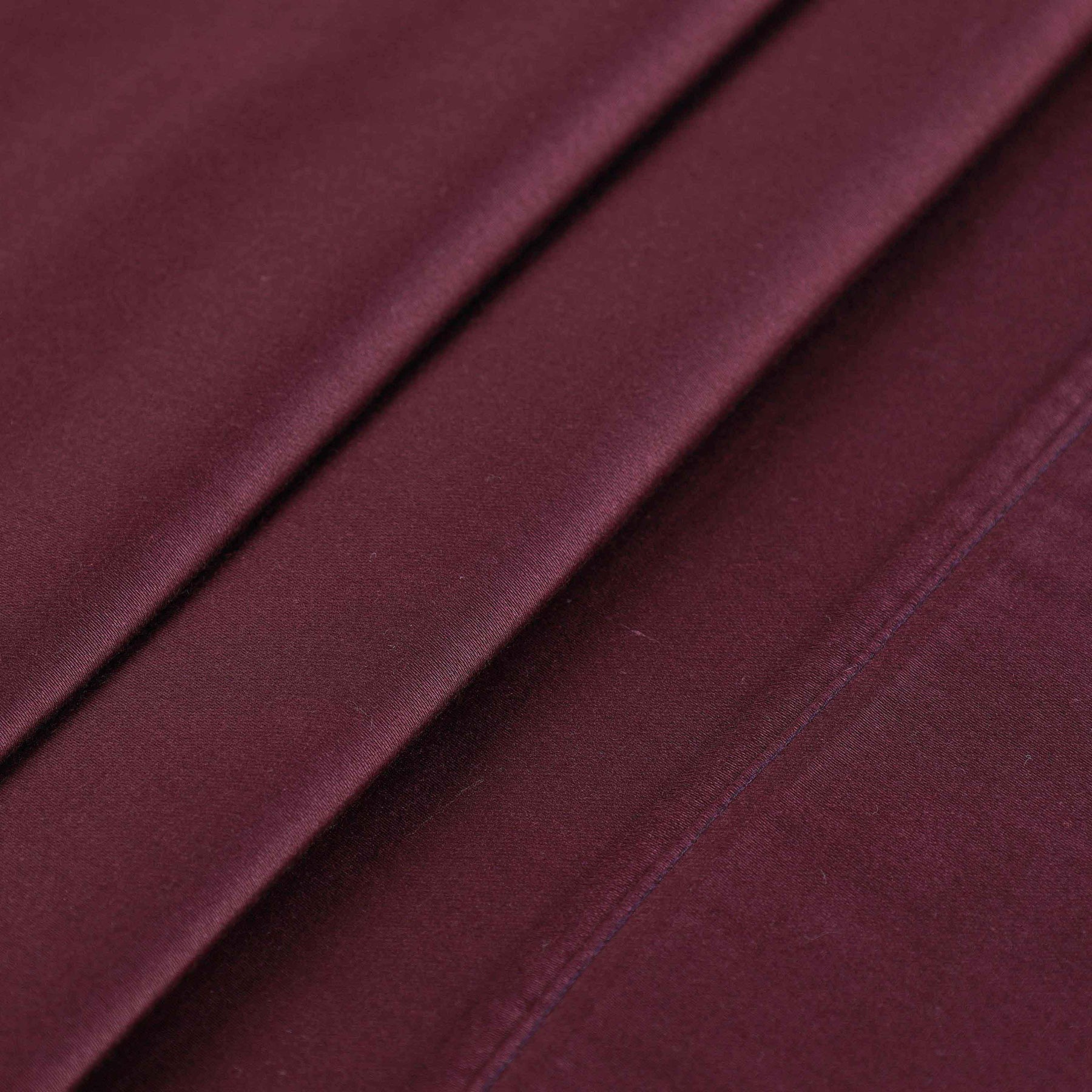 Egyptian Cotton 400 Thread Count Solid Deep Pocket Bed Sheet Set - Plum