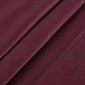 Egyptian Cotton 400 Thread Count Solid Deep Pocket Bed Sheet Set - Plum