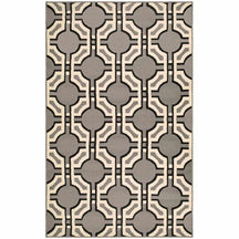 Pritchard Geometric Trellis Indoor Area Rugs or Runner Rug - Gray