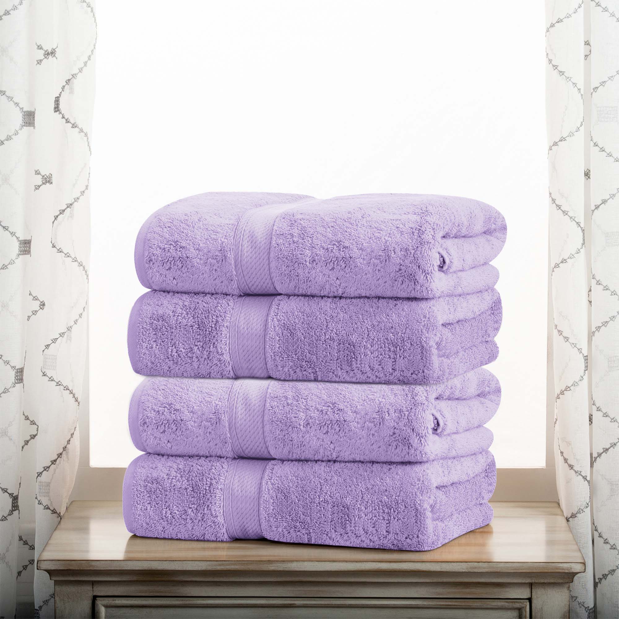 Madison Egyptian Cotton Pile Heavyweight 4 Piece Bath Towel Set - Bath Towel by Superior