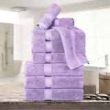 Madison Egyptian Cotton Pile Plush Heavyweight 9 Piece Towel Set - Towel Set by Superior