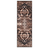 Oswell Medallion Non-Slip Washable Indoor Area Rug or Runner