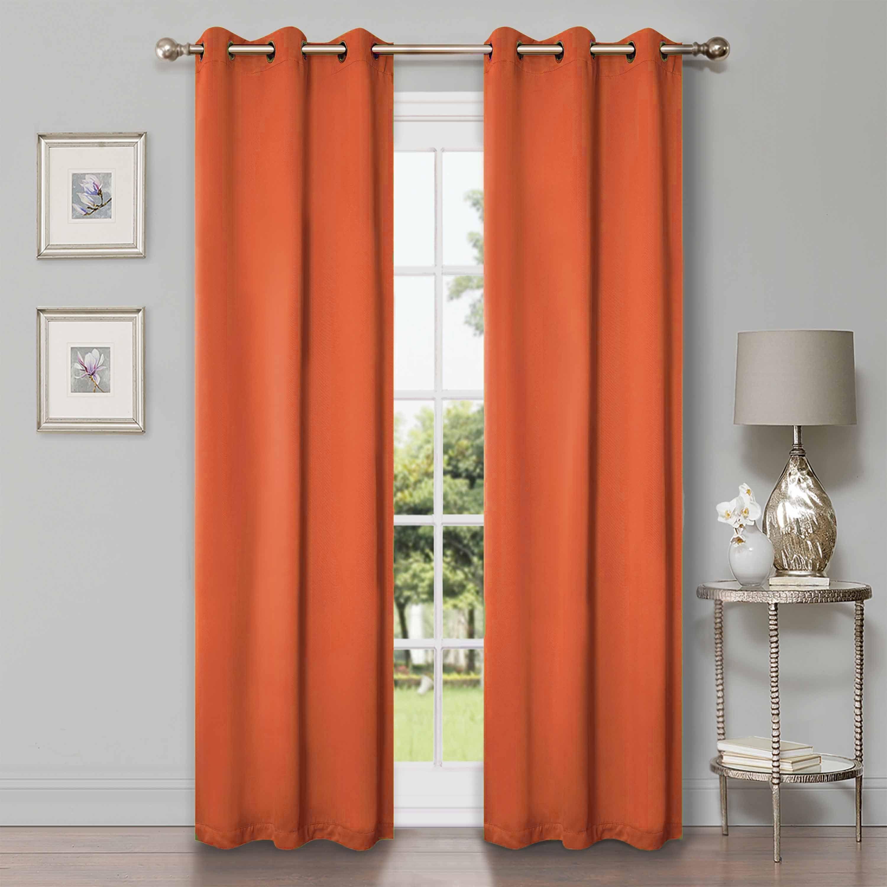 Solid Machine Washable Room Darkening Blackout Curtains, Set of 2 - Blackout Curtains by Superior