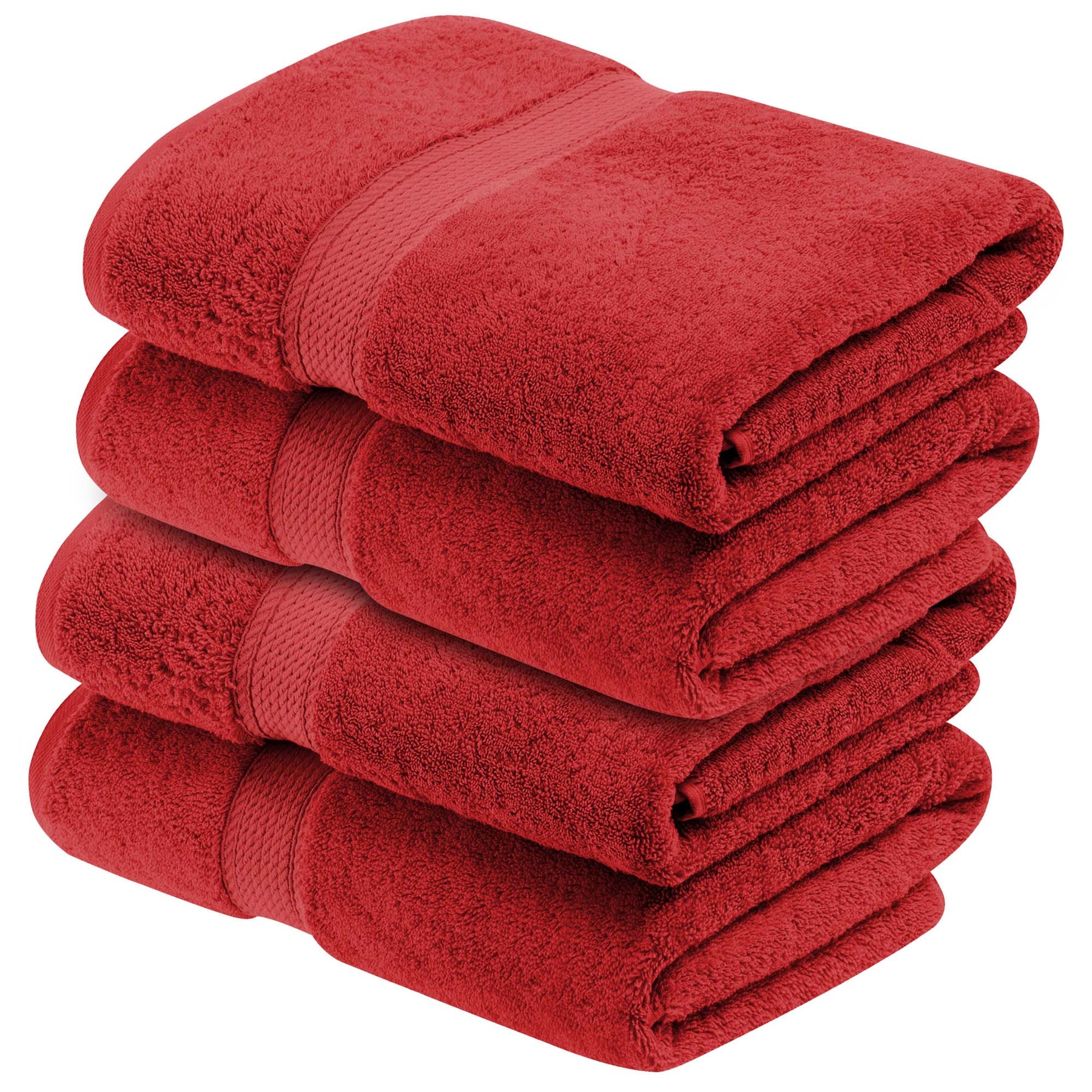 Madison Egyptian Cotton Pile Heavyweight 4 Piece Bath Towel Set