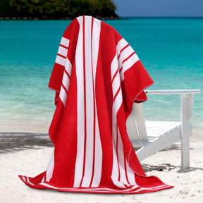 Striped Extra Large Oversized Absorbent Quick Dry Cotton Beach Towel