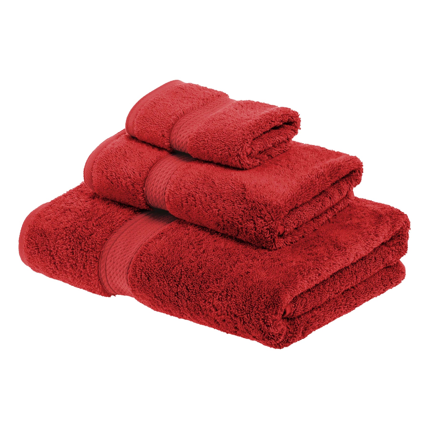 Madison Egyptian Cotton Pile Plush Heavyweight 3 Piece Towel Set