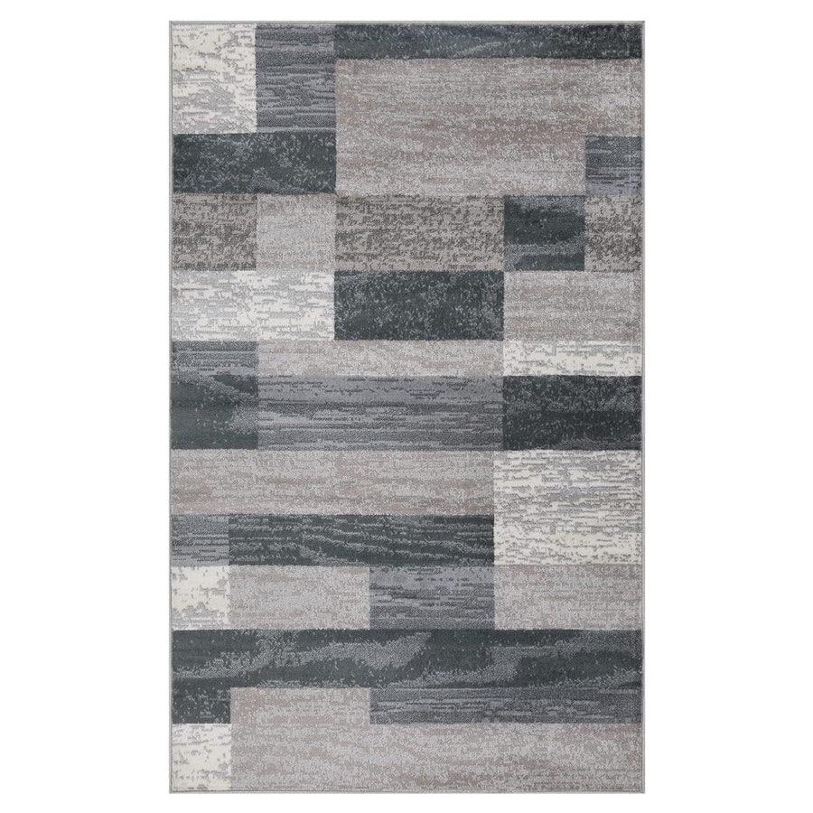 Rockwood Modern Geometric Patchwork Indoor Area Rug or Runner - Rugs by Superior - Superior 